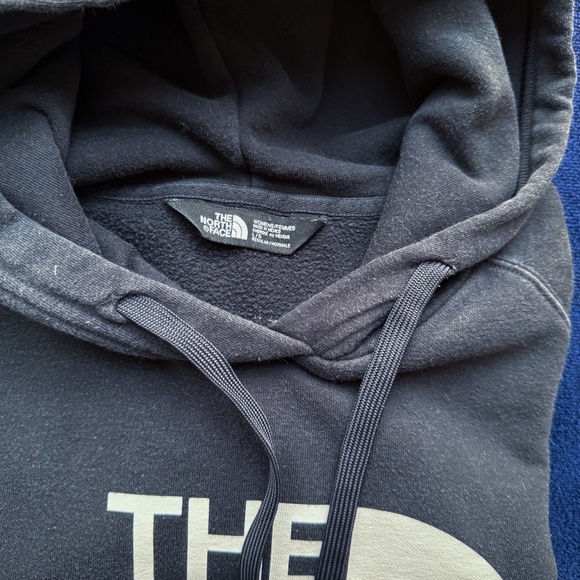 The North Face Women's Large Classic Long Sleeve Black Pullover Hoodie w/ Logo - Picture 9 of 11